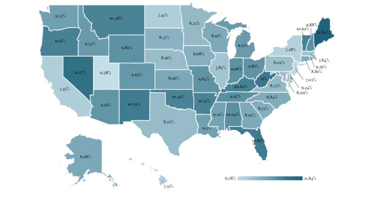 State-Wise Divorce Costs