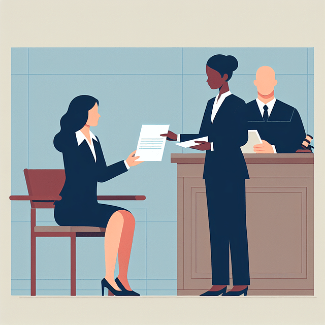 submitting legal documents to court clerk