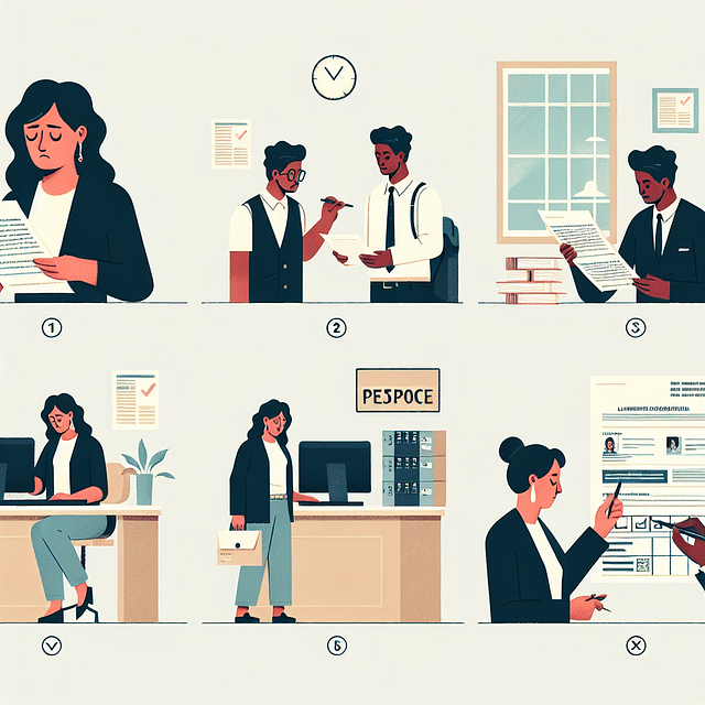 filling out legal response form