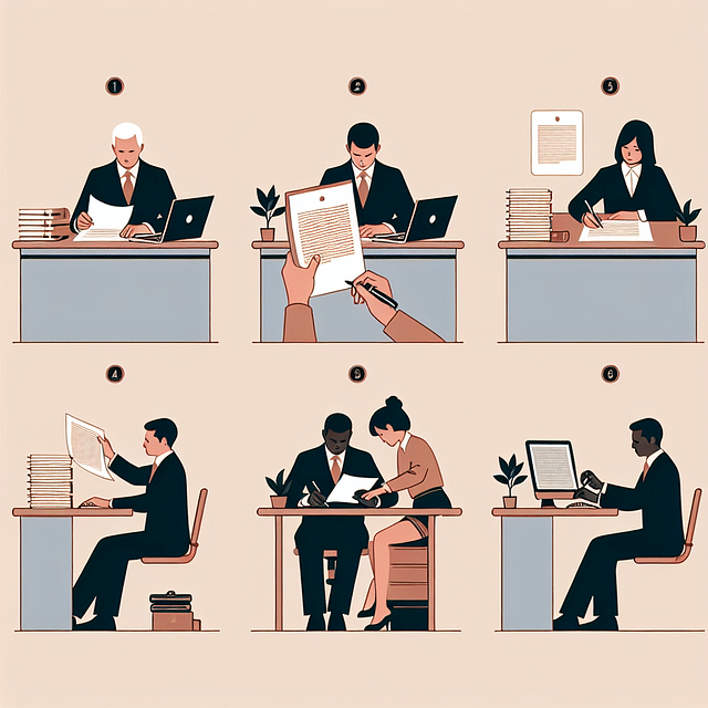 writing a formal legal response