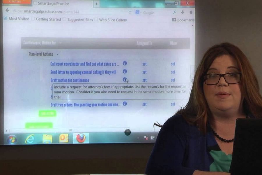 court continuance request