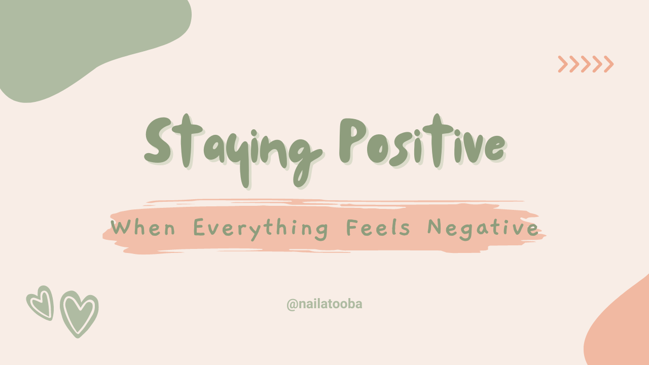 staying positive