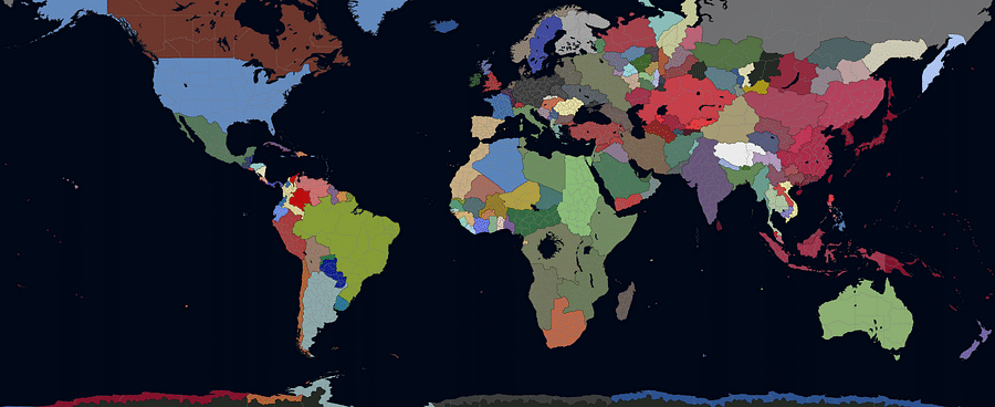 Map of Texas Highlighting Divorce Laws