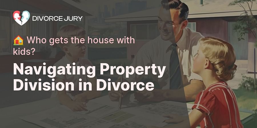 Navigating Property Division in Divorce - 🏠 Who gets the house with kids?